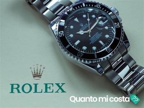 quanto costa un rolex finto
